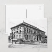 Carte Postale Bibliothèque publique de Providence, 1906 (Devant / Derrière)