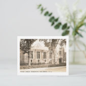 Carte Postale Bibliothèque publique, Morristown, New Jersey Vint (Debout devant)