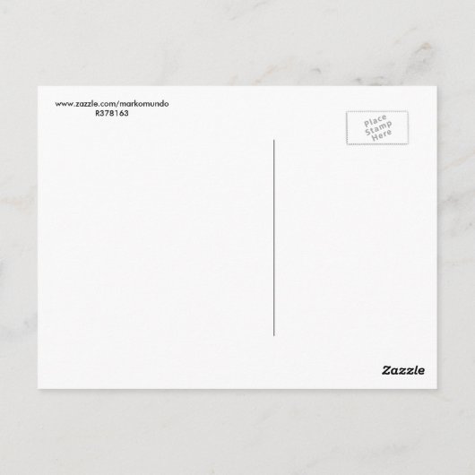 Carte Postale Bibliothèque publique, Morristown, New Jersey Vint (Dos)