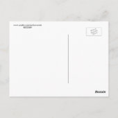 Carte Postale Bibliothèque publique, San Luis Obispo, Californie (Dos)