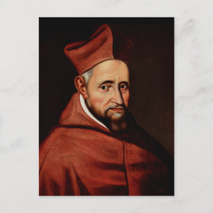 Carte Postale Bibliothèque romaine Saint-Robert-Bellarmin Art