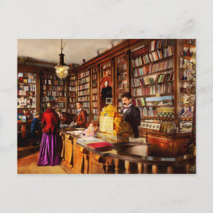 Carte Postale Bibliothèque - Une idée novatrice 1895