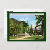 Carte Postale Bibliothèque, Université de l'Oregon, Eugene Vinta (Devant / Derrière)