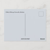 Carte Postale Bibliothèque Willard Evansville Indiana (Dos)