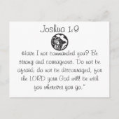 Carte postale biblique (Devant)