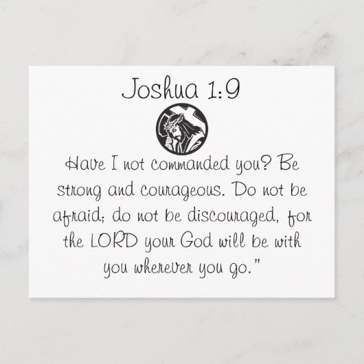 Carte postale biblique (Devant)