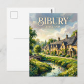 Carte Postale Bibury Royaume-Uni (Devant / Derrière)