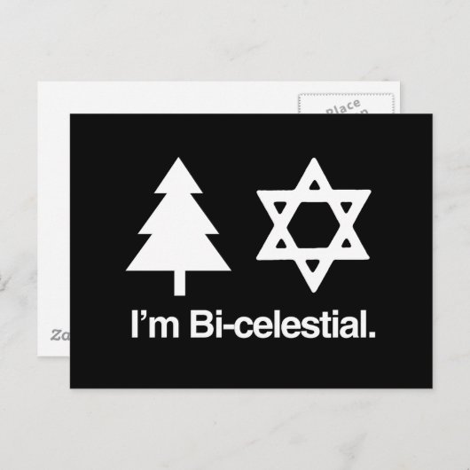 CARTE POSTALE BICELESTIAL (Devant / Derrière)