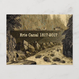 Carte Postale Bicentenaire du canal Erie historique