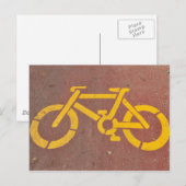 Carte Postale Bicycle (Devant / Derrière)