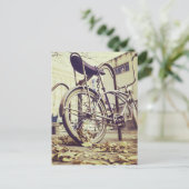 Carte Postale Bicyclette (Debout devant)