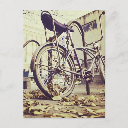 Carte Postale Bicyclette (Devant)