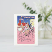 Carte Postale Bicyclette à Copenhague, Danemark (Debout devant)