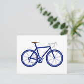 Carte Postale bicyclette bicycle (Debout devant)