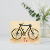 Carte Postale Bicyclette vintage (Debout devant)