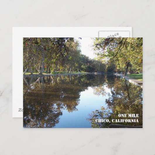 Carte postale Bidwell Park (Devant / Derrière)