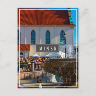 Carte Postale BiélБ е л а р ь у с  de Minsk М  de  de Minsk Arch