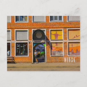 Carte Postale BiélorБ е л а р ь у с de Minsk Architecture Gra
