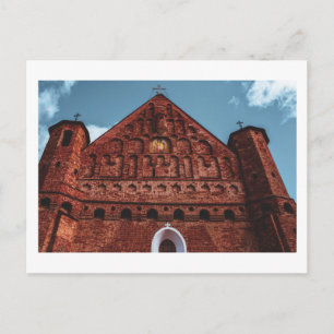 Carte Postale Biélorussie Беларусь Église de Synkavichy Architec