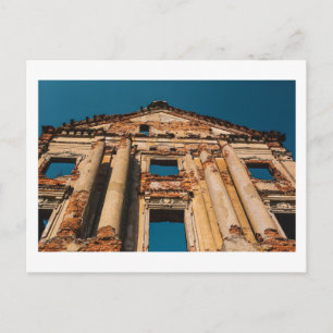 Carte Postale Biélorussie Б е л р а у с Palais de Ruines de Ruzh