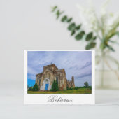 Carte Postale Biélorussie Begoml Biahoml Ruines de l'ancienne ég (Debout devant)