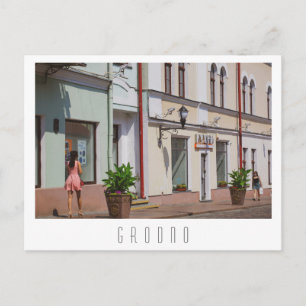 Carte Postale Biélorussie Grodno Cityscape