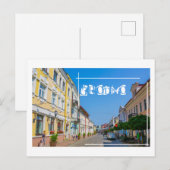 Carte Postale Biélorussie Grodno Cityscape (Devant / Derrière)