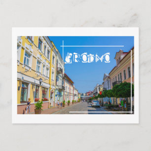 Carte Postale Biélorussie Grodno Cityscape