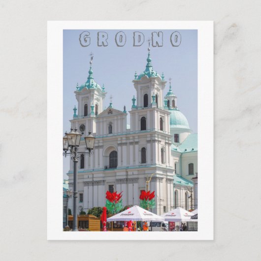 Carte Postale Biélorussie Grodno Paysage Urbain Architecture de (Devant)
