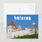 Carte Postale Biélorussie Grodno Paysage urbain Architecture de (Devant / Derrière)
