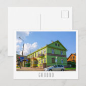 Carte Postale Biélorussie Grodno Paysage Urbain Architecture de (Devant / Derrière)