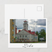 Carte Postale Biélorussie Lida Cityscape (Devant / Derrière)