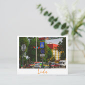 Carte Postale Biélorussie Lida Cityscape (Debout devant)
