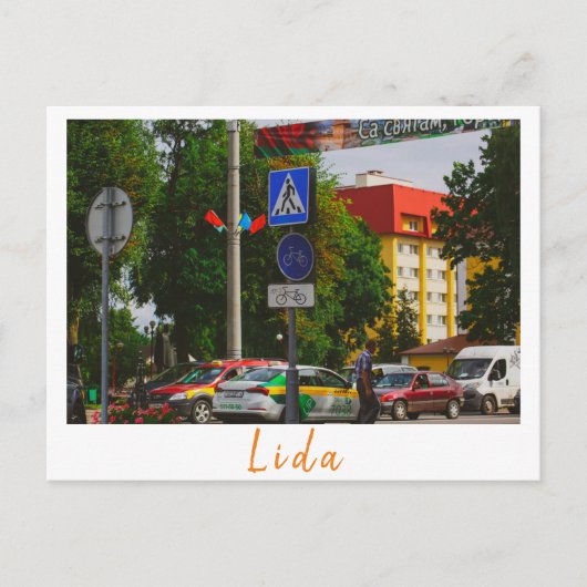 Carte Postale Biélorussie Lida Cityscape (Devant)