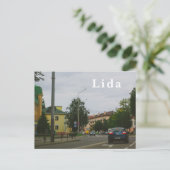 Carte Postale Biélorussie Lida Cityscape (Debout devant)
