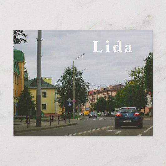 Carte Postale Biélorussie Lida Cityscape (Devant)