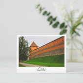 Carte Postale Biélorussie Lida Cityscape City Castle Architectur (Debout devant)