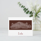 Carte Postale Biélorussie Lida Cityscape City Castle Architectur (Debout devant)