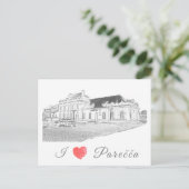 Carte Postale Biélorussie Porechye Parecca Architecture Station (Debout devant)