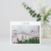 Carte Postale Biélorussie Slonim Église catholique Architecture (Debout devant)