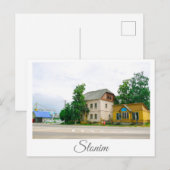 Carte Postale Biélorussie Slonim paysage urbain architecture de (Devant / Derrière)