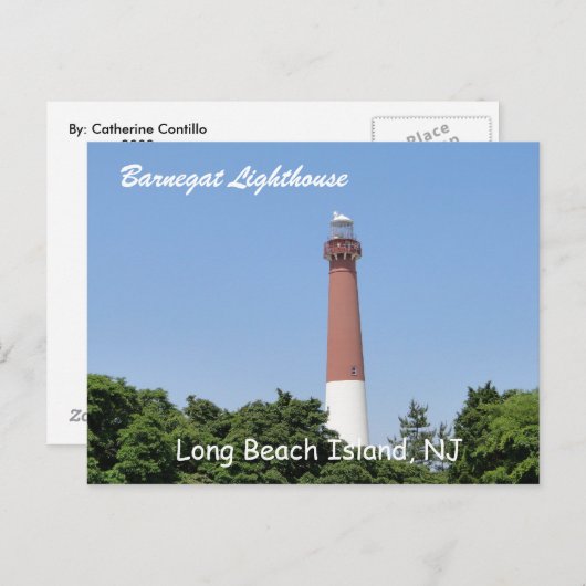 Carte Postale Bien haut (Devant / Derrière)