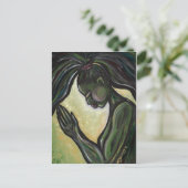 Carte postale bienheureuse et hautement favorisée (Debout devant)