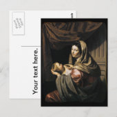 Carte Postale Bienheureuse Vierge Marie Enfant Jésus - Bijlert (Devant / Derrière)