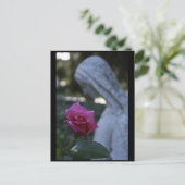 Carte Postale Bienheureuse Vierge Marie & le Rose (Debout devant)