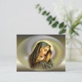 Carte Postale Bienheureuse Vierge Marie - Mère de Dieu (Debout devant)