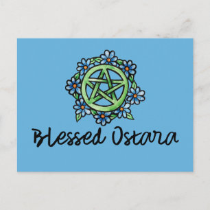 Carte Postale Bienheureux Ostara