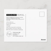 Carte Postale Biens juste cotés Moderne Immobilier Marketing (Dos)