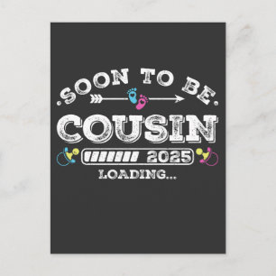 Carte Postale Bientôt être Cousin 2025 Chargement
