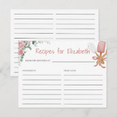 Carte Postale Bientôt Être Whisked Away Recette Card (Devant / Derrière)